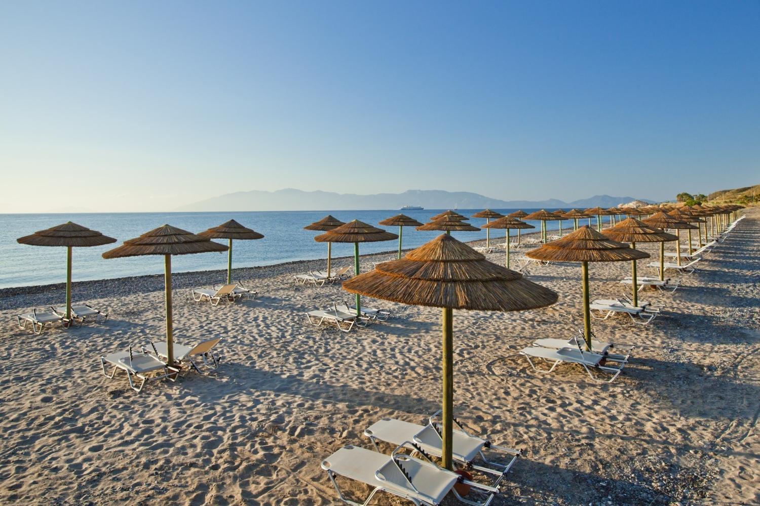 Oceanis Beach & Spa Resort Psalidi  Eksteriør bilde